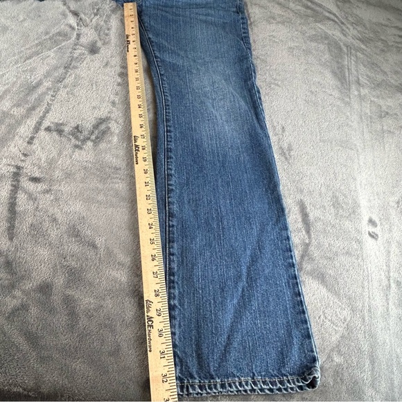 American Eagle Original Straight Jeans Mens 30 X 34 Med Wash All Cotton Denim - Picture 7 of 11